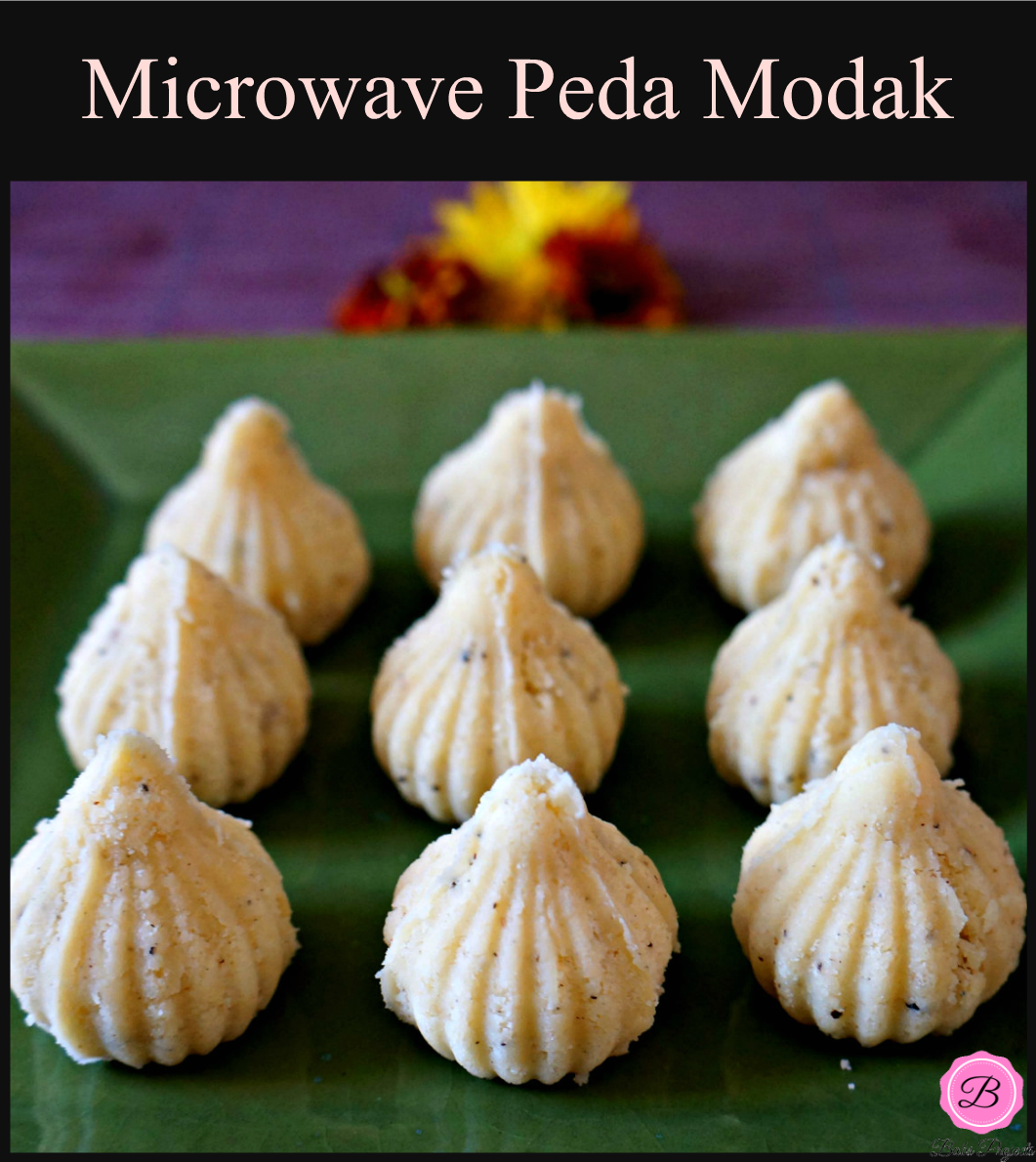 microwave peda modak for ganesh chaturthi babs projects microwave peda modak for ganesh