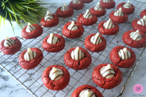 Red Velvet Kiss Cookies From Scratch Babs Projects